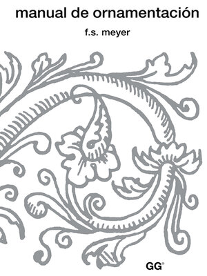 cover image of Manual de ornamentación